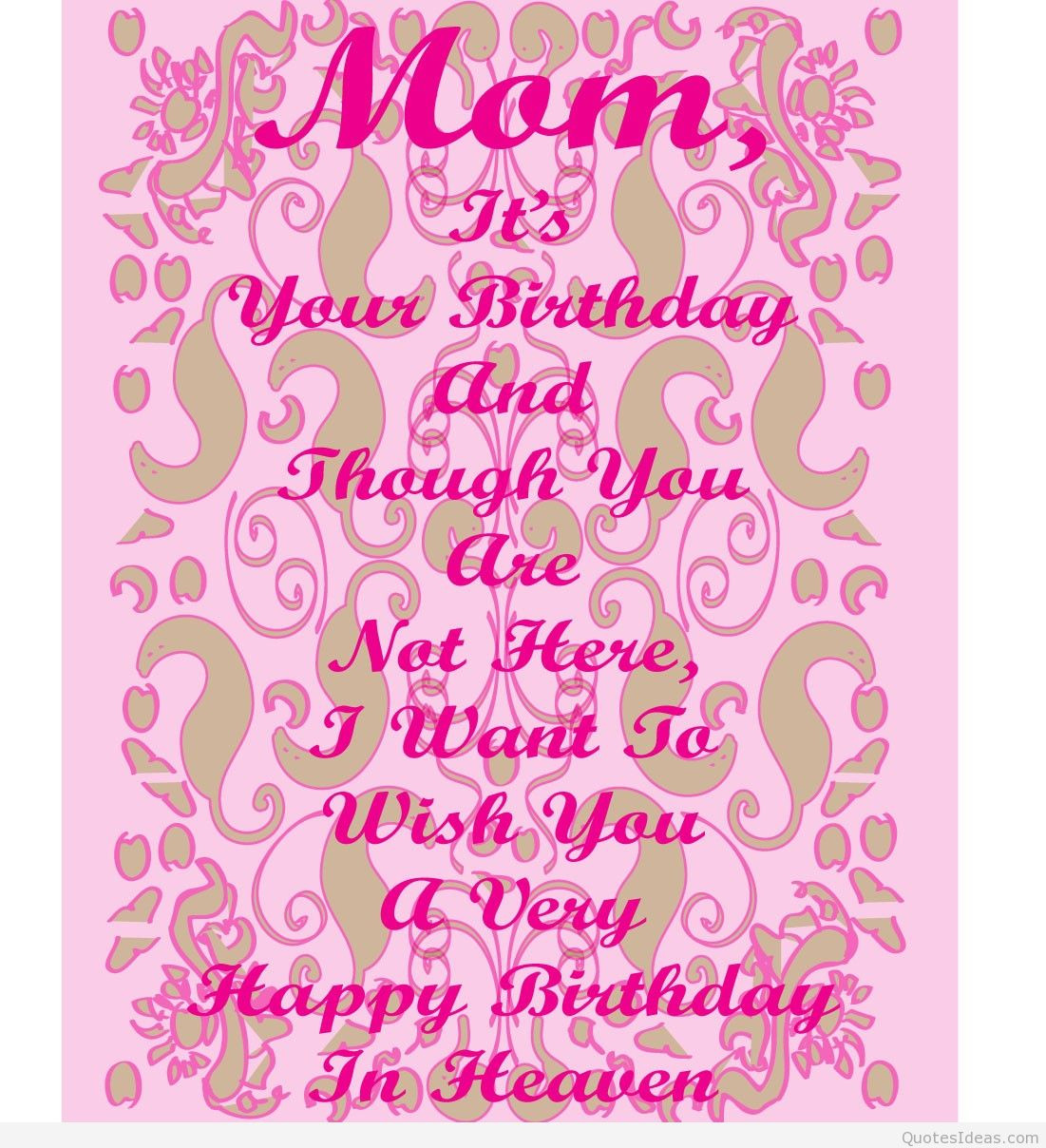 Birthday Cards For Mom
 Top happy birthday mom quotes