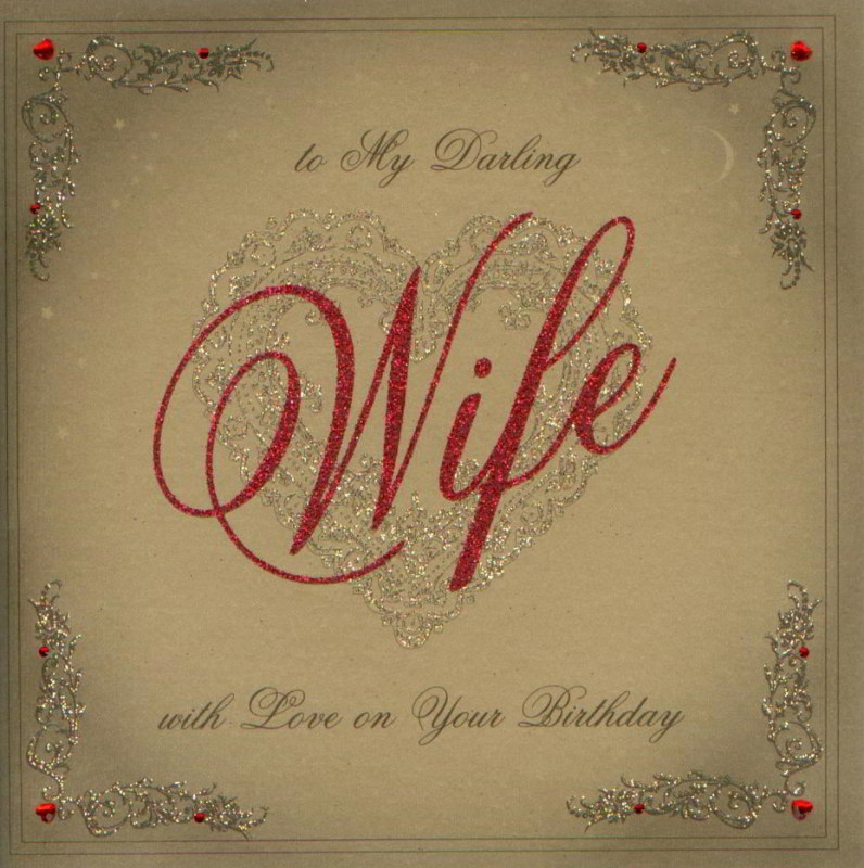 Birthday Cards For Wife
 MojoLondon Wife Birthday Card by Five Dollar Shake