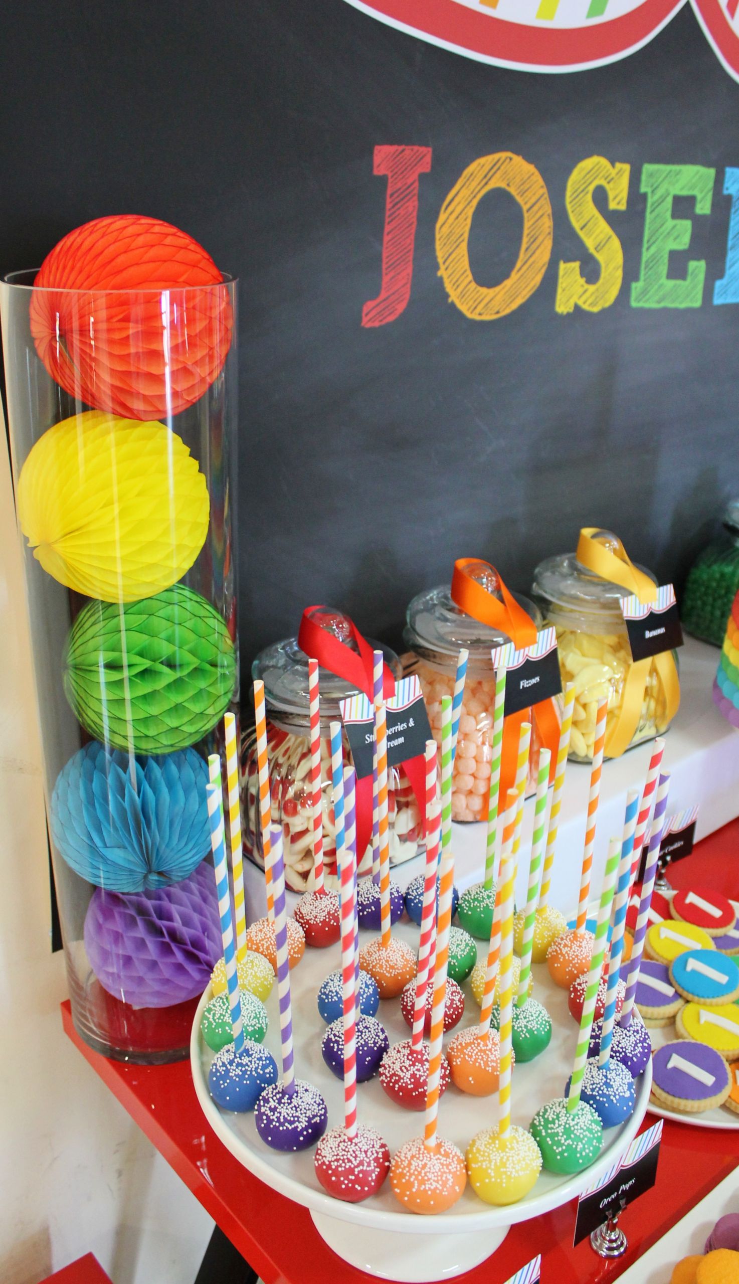 Birthday Decorations
 RAINBOW THEMED BIRTHDAY PARTY