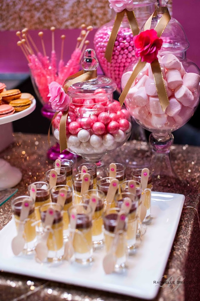Birthday Decorations Pinterest
 Diva Pink & Gold 40th Birthday Party