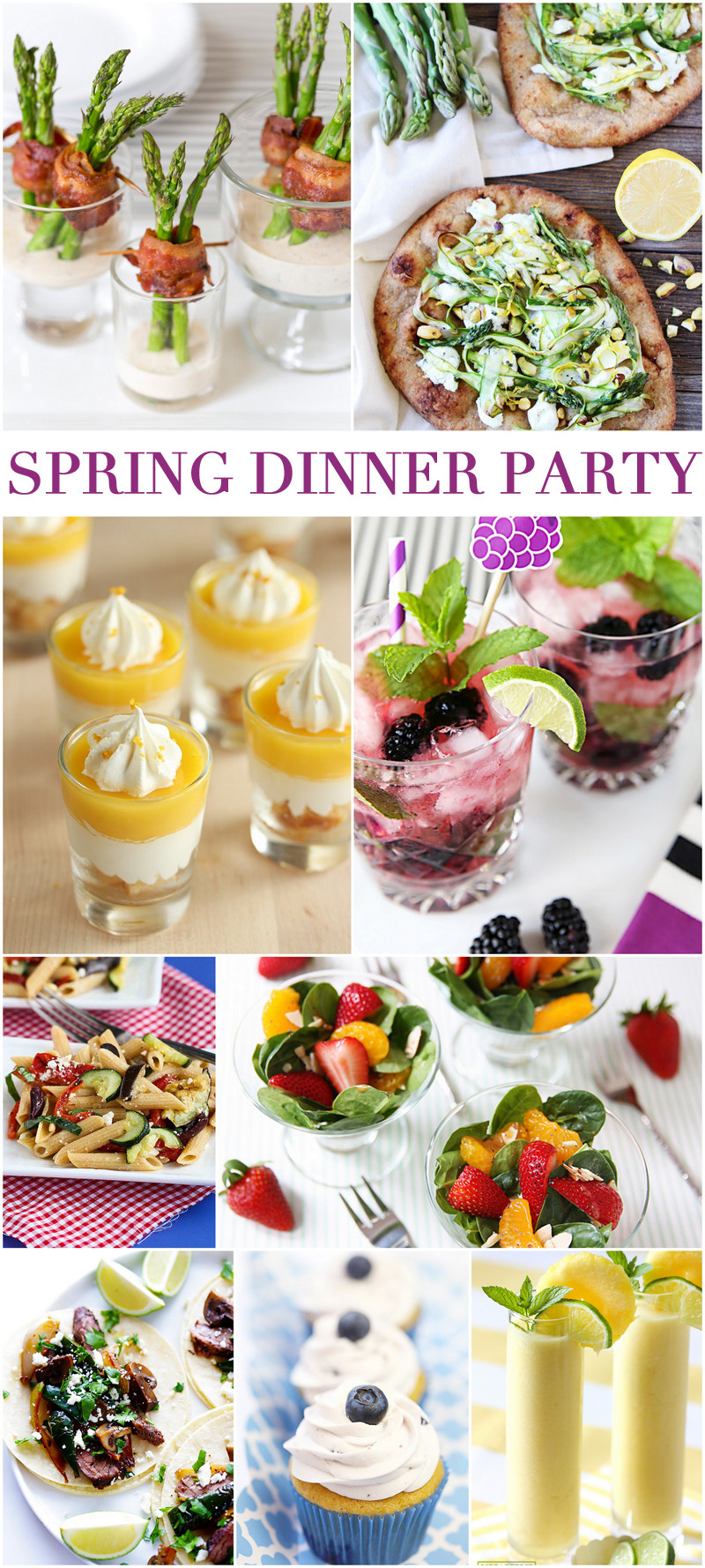 Birthday Dinner Menu Ideas
 Host a Spring Dinner Party in Style