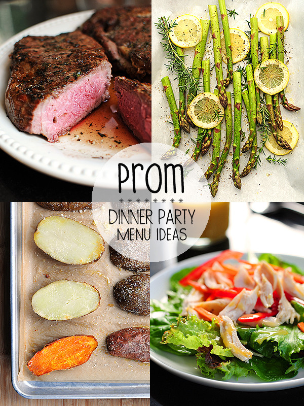 Birthday Dinner Menu Ideas
 Prom Night Menu Ideas