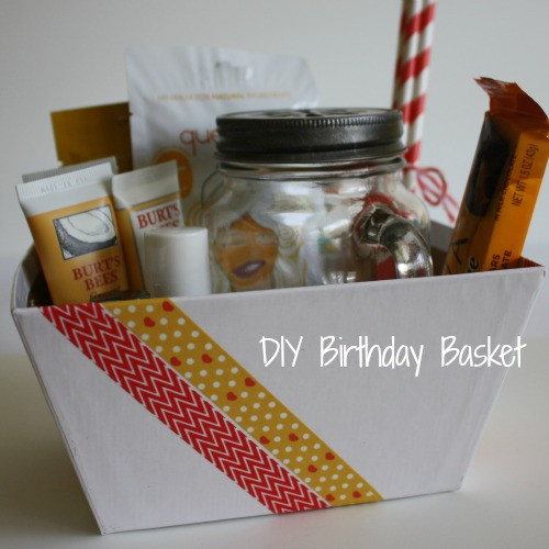 Birthday Diy Gifts
 DIY Birthday Basket Gift Life Anchored