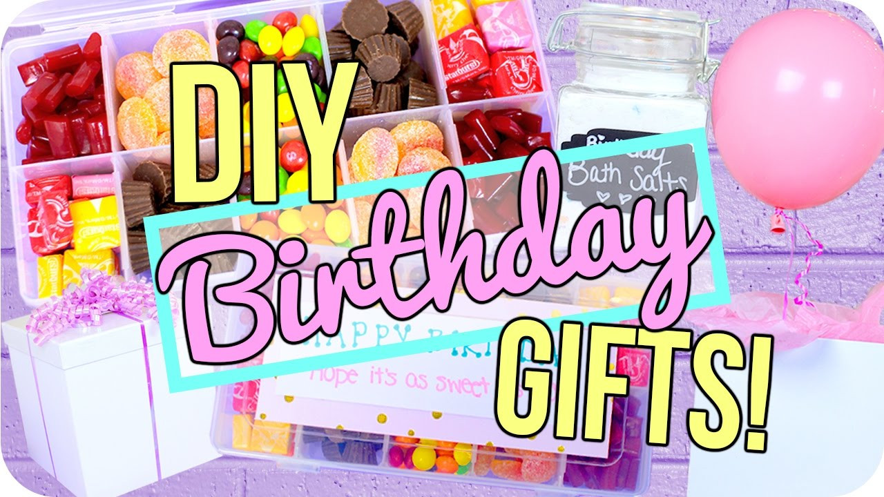 Birthday Diy Gifts
 Easy DIY Birthday Gifts