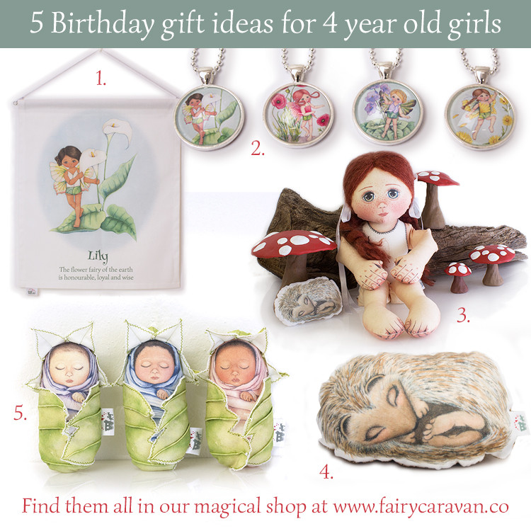 Birthday Gift For 4 Year Old Girl
 Magical birthday ts for 4 year old girls Fairy Caravan