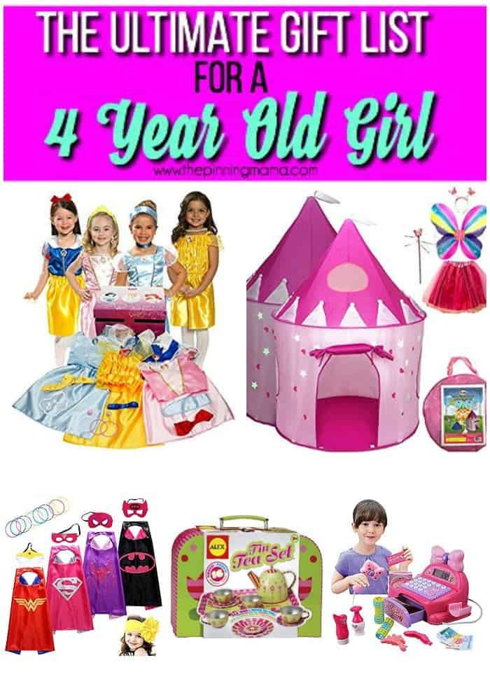 Birthday Gift For 4 Year Old Girl
 Best Gifts for a 4 year old Girl • The Pinning Mama