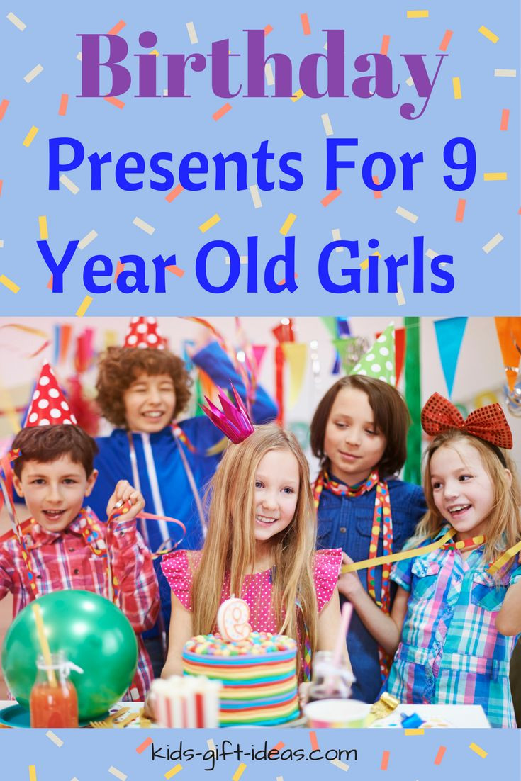 Birthday Gift For 9 Year Old Girl
 1000 images about Gifts for Children on Pinterest