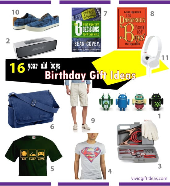Birthday Gift Ideas 16 Year Old Boy
 Good Birthday Gifts for 16 Year Old Boys Vivid s