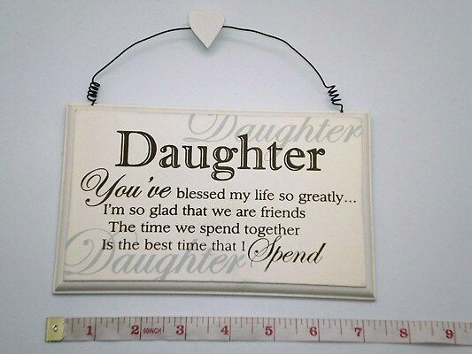 Birthday Gift Ideas Daughter
 Blessed Daughter Wall Plaque Birthday Gift Ideas for Her