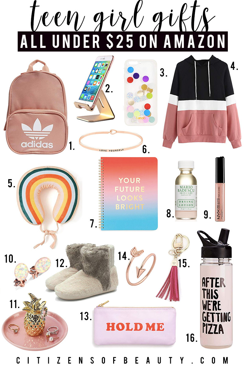 Birthday Gift Ideas For A Girl
 70 Teen Girl Gifts Under $25 on Amazon Citizens of Beauty