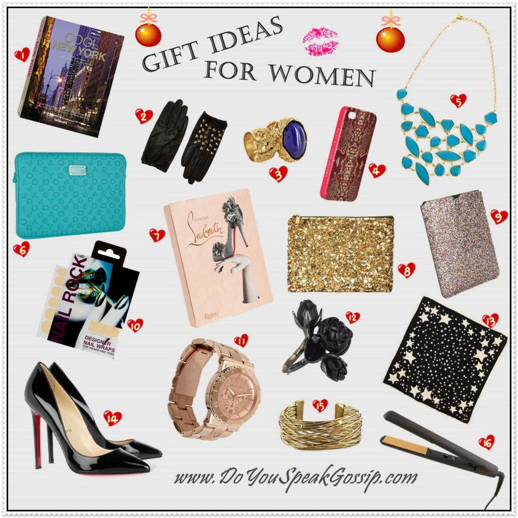 Birthday Gift Ideas For A Woman
 Gift ideas for women Do You Speak Gossip Do You Speak