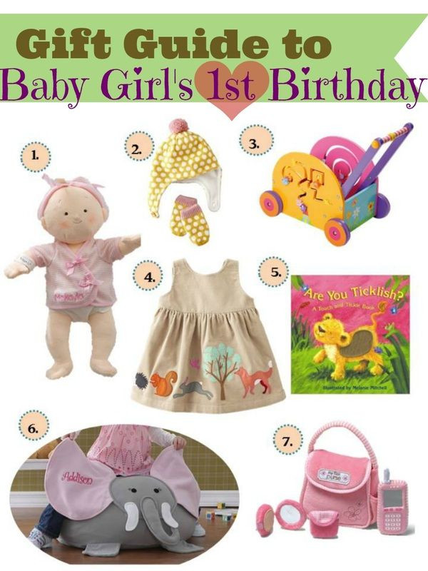 Birthday Gift Ideas For Baby Girl
 Gift ideas for baby girls first birthday