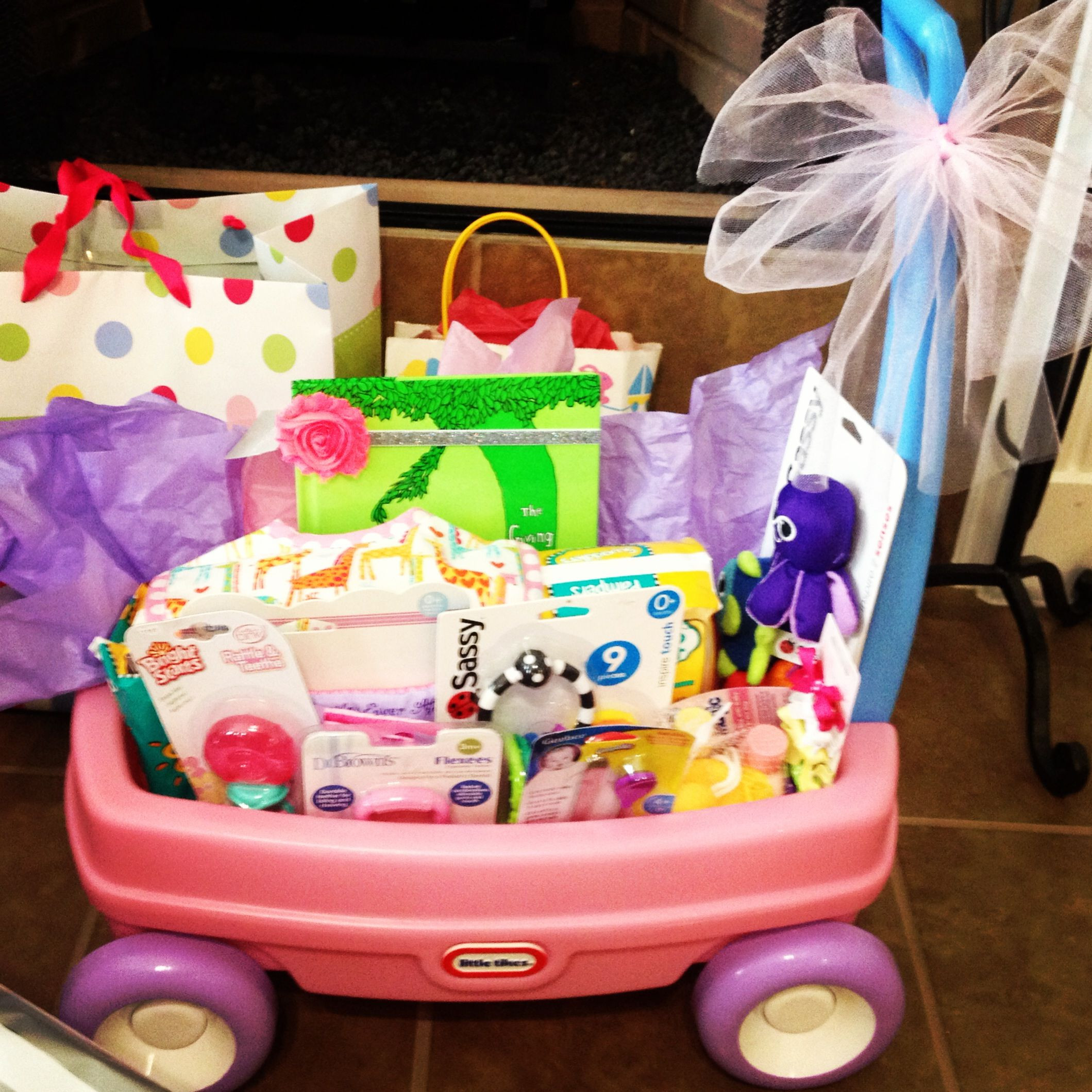 Birthday Gift Ideas For Baby Girl
 Baby girl wagon t