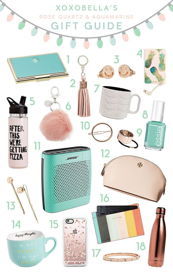 Birthday Gift Ideas For Girl Best Friend
 Rose Quartz & Aquamarine Gift Guide