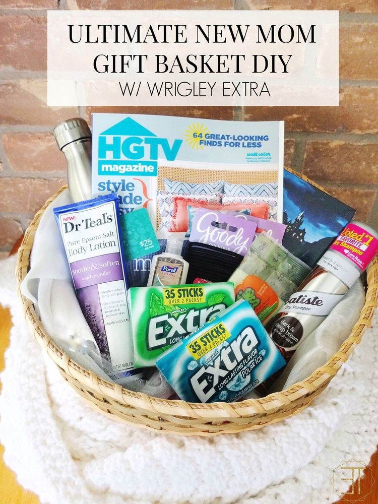 Birthday Gift Ideas For New Moms
 Ultimate New Mom Gift Basket DIY
