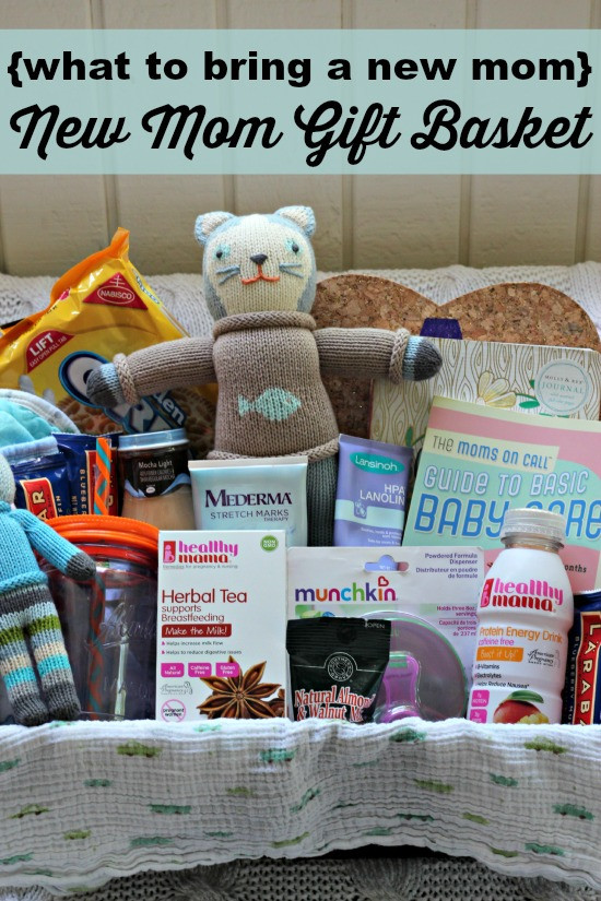 Birthday Gift Ideas For New Moms
 what to bring a new mom New Mom Gift Basket Southern