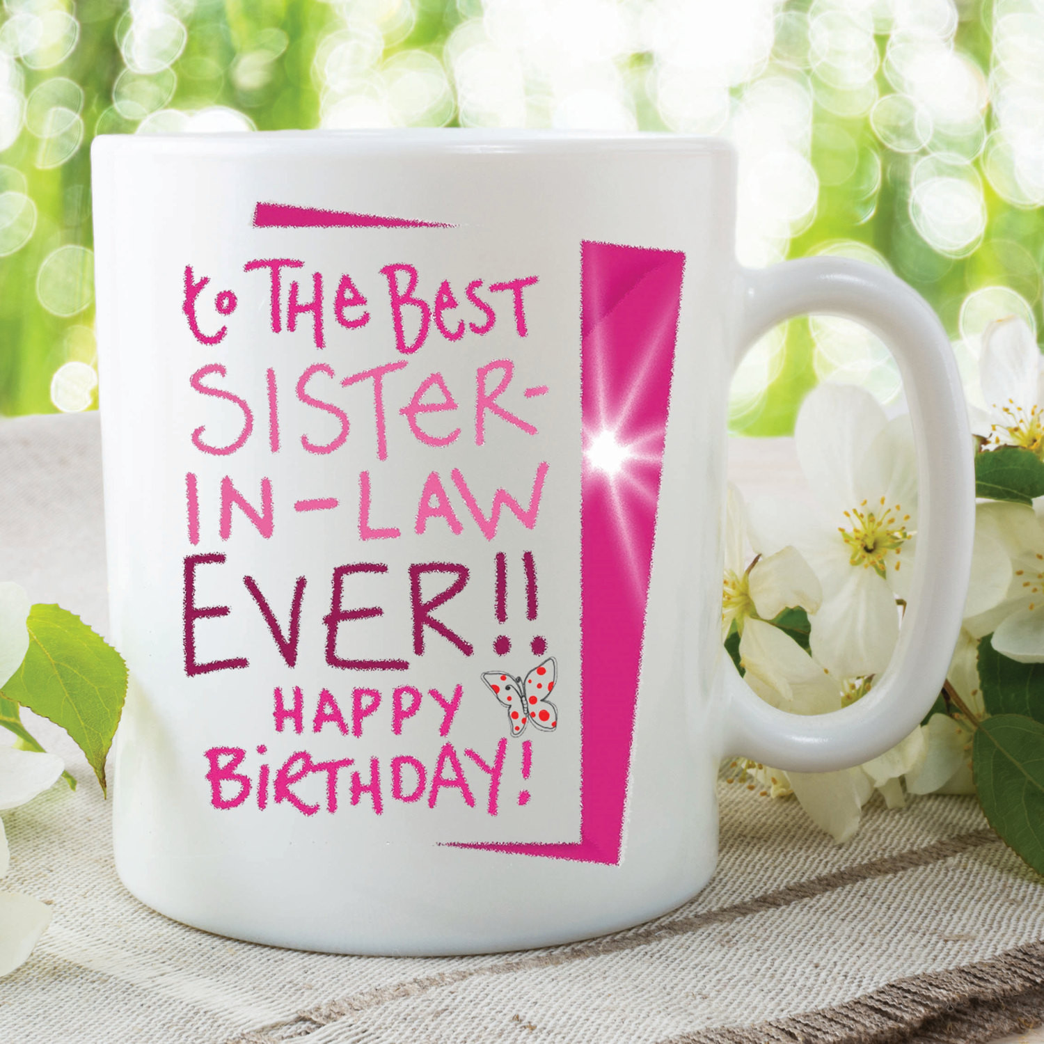 Birthday Gift Ideas For Sister In Law
 Birthday Mugs To The Best Sister In Law Mug Cup Gifts Birthday