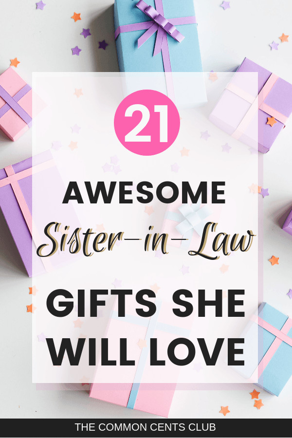 Birthday Gift Ideas For Sister In Law
 21 Gifts for Sister in Law Birthday & Christmas Gift