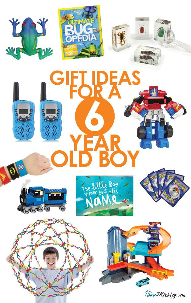 Birthday Gifts For 6 Year Old Boy
 Gift ideas for a 6 year old boy