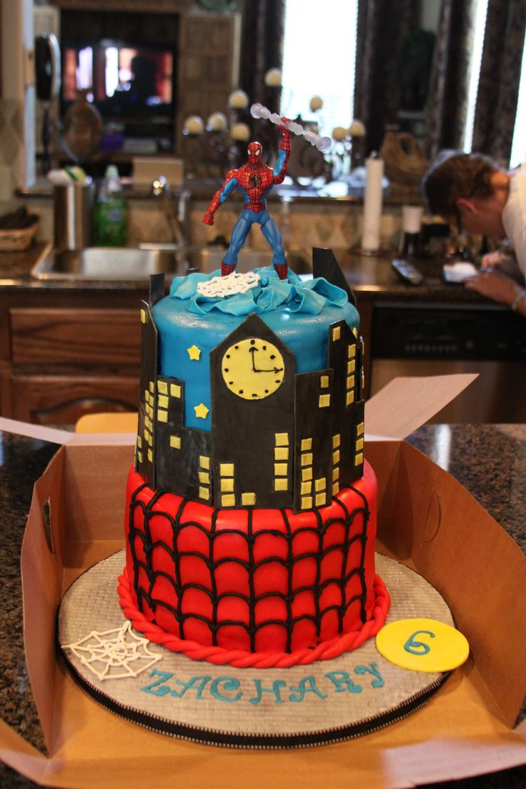 Birthday Gifts For 6 Year Old Boy
 Spiderman cake for a sweet 6 year old boy