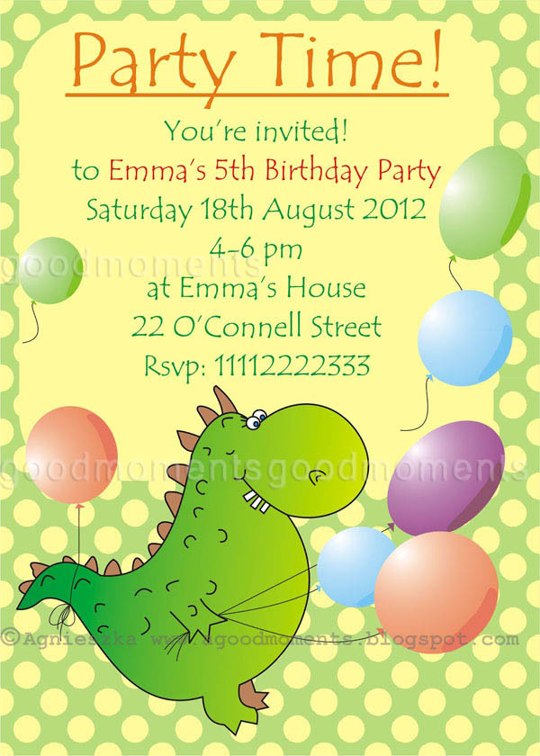 Birthday Invitation Wording For Kids
 Kids Birthday Party Invitations Wording Ideas — FREE