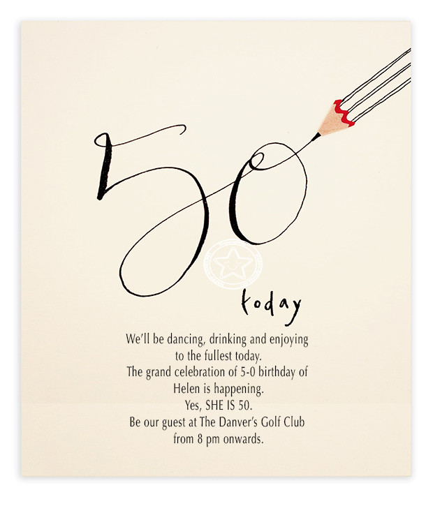 Birthday Invitation Wording Samples
 50th Birthday Invitation Wording Samples