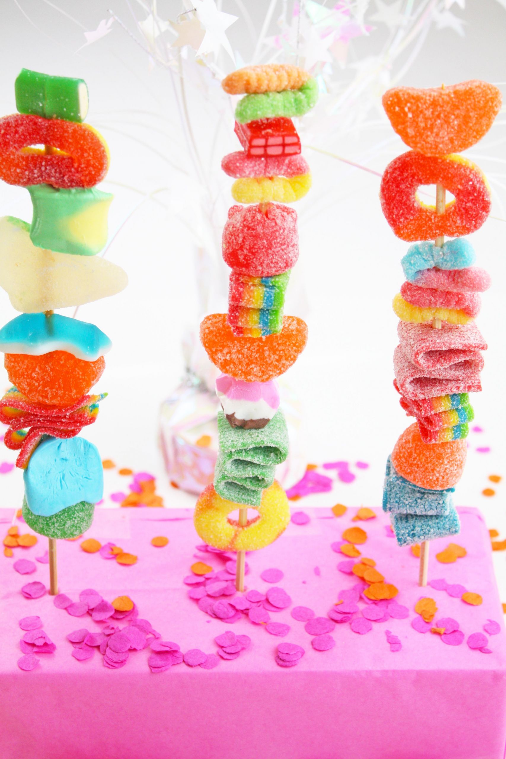 Birthday Party Favors Kids
 Candy Kabob Party Favor DIY