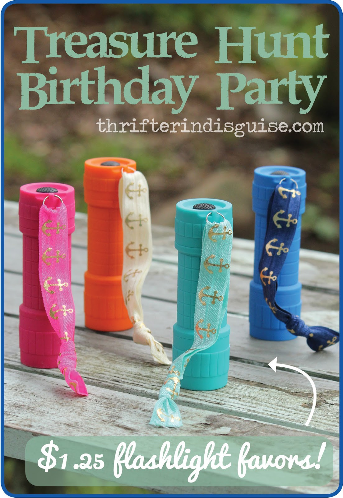Birthday Party Favors Kids
 A Thrifter in Disguise Treasure Hunt Birthday Party Favors