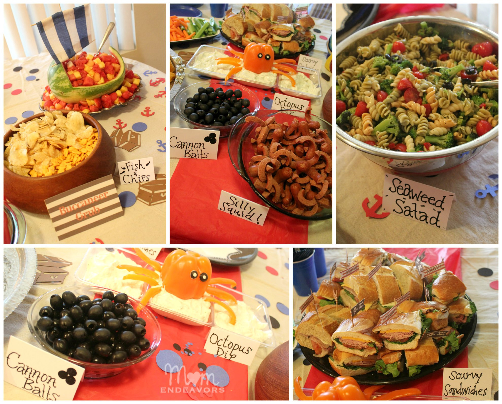 Birthday Party Food Ideas
 Jake and the Never Land Pirates Birthday Party Food