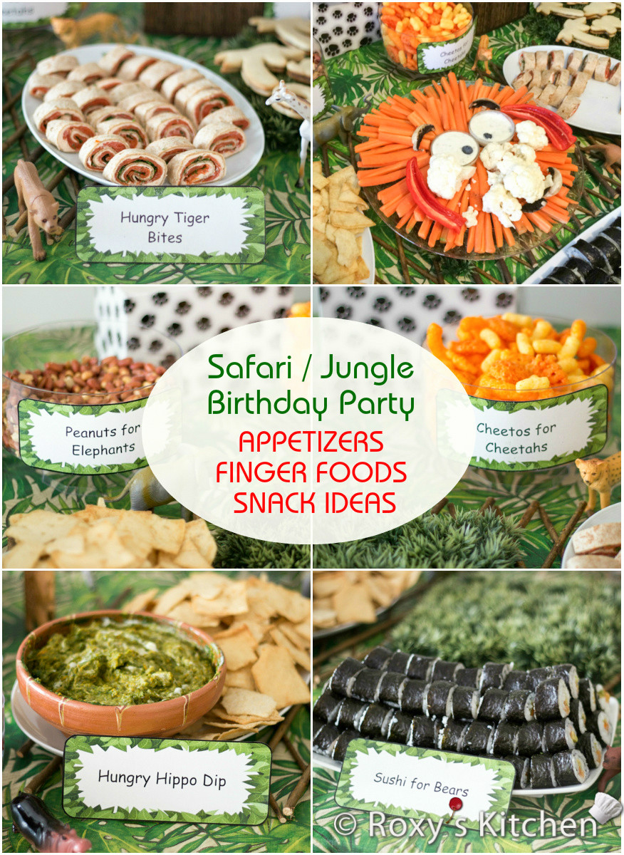 Birthday Party Food Ideas
 Safari Jungle Themed First Birthday Party Part II