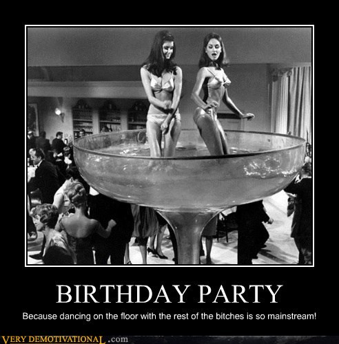 Birthday Party Funny
 Funny of the day for Wednesday 11 April 2012 from