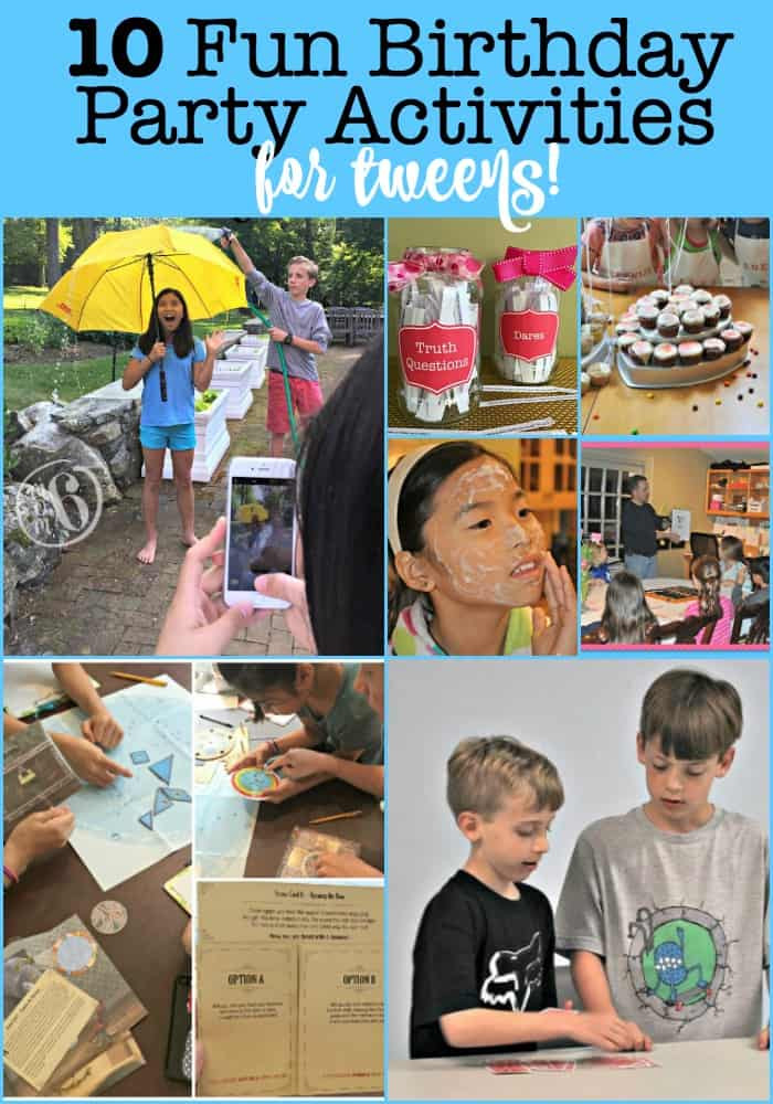 Birthday Party Games For Tweens
 100 Truth or Dare Questions for Tweens Free Printable