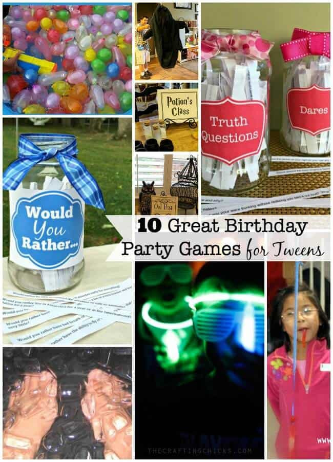 Birthday Party Games For Tweens
 10 Great Birthday Party Games for Tweens Mom 6