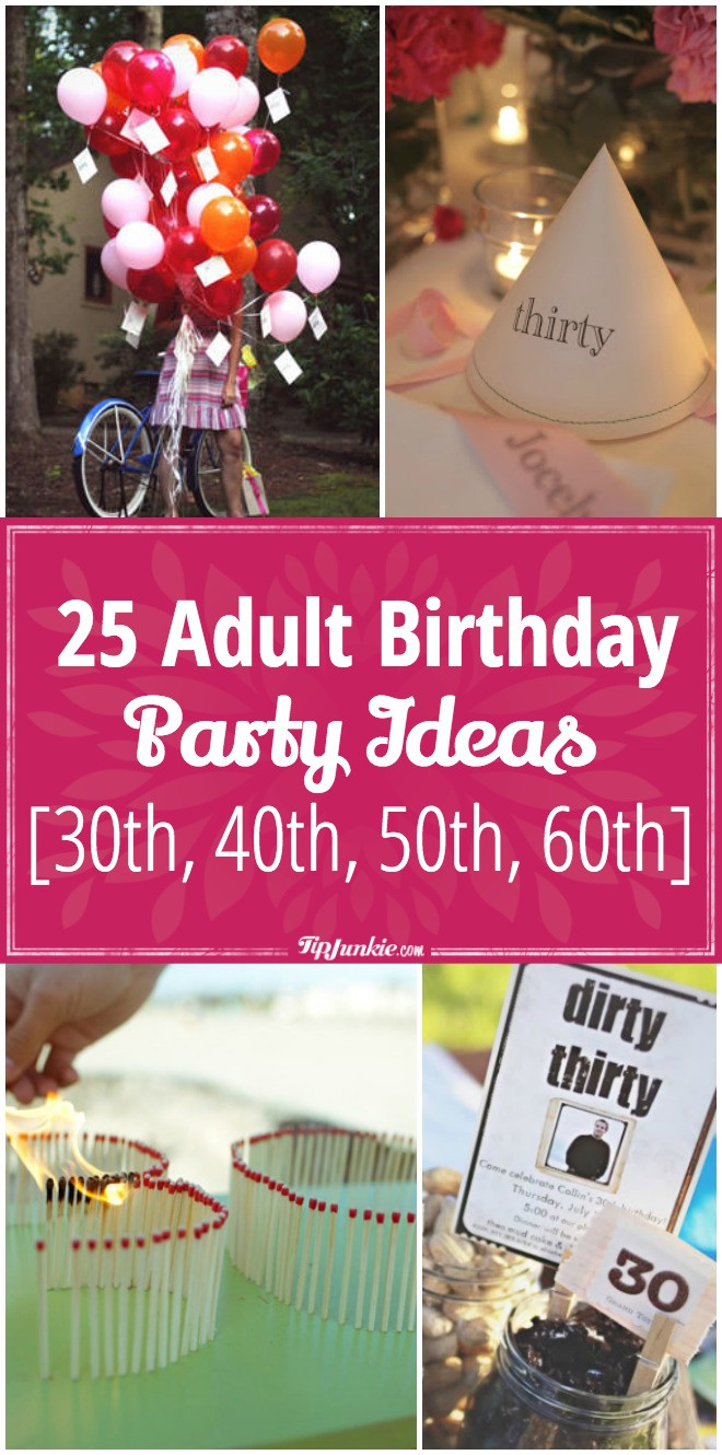 Birthday Party Ideas Chicago Adults
 25 Adult Birthday Party Ideas [30th 40th 50th 60th