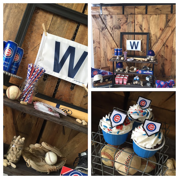 Birthday Party Ideas Chicago Adults
 Kara s Party Ideas Chicago Cubs Baseball Party