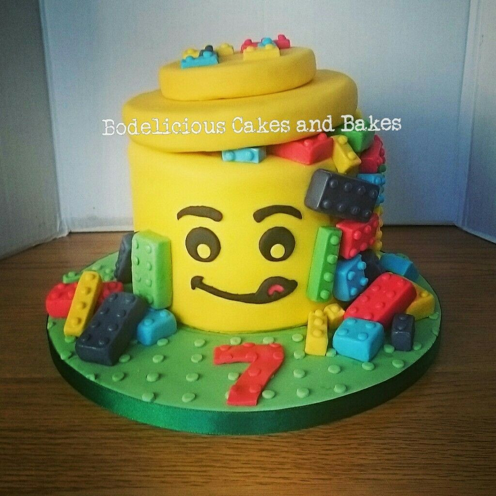 Birthday Party Ideas Fargo Nd
 Lego head cake by Bodelicious Cakes and Bakes With images