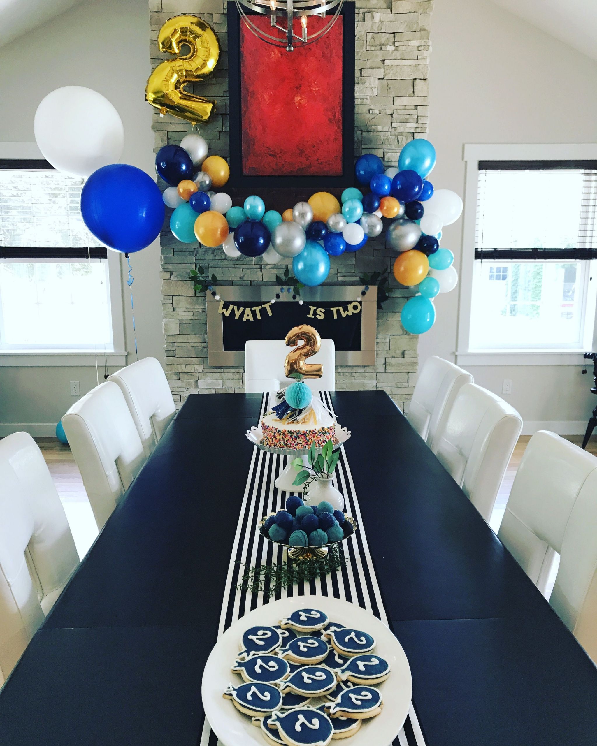 Birthday Party Ideas For 2 Year Old Boy
 Balloon themed birthday party toddler birthday party