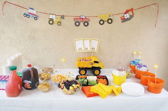 Birthday Party Ideas For 2 Year Old Boy
 2 year old boy truck party