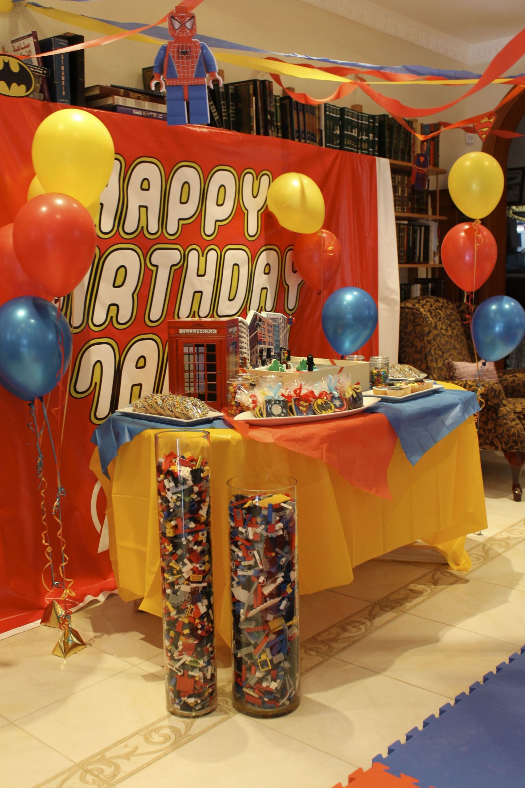 Birthday Party Ideas For 7 Year Old Boy
 super heroes lego birthday party for a 7 years old old