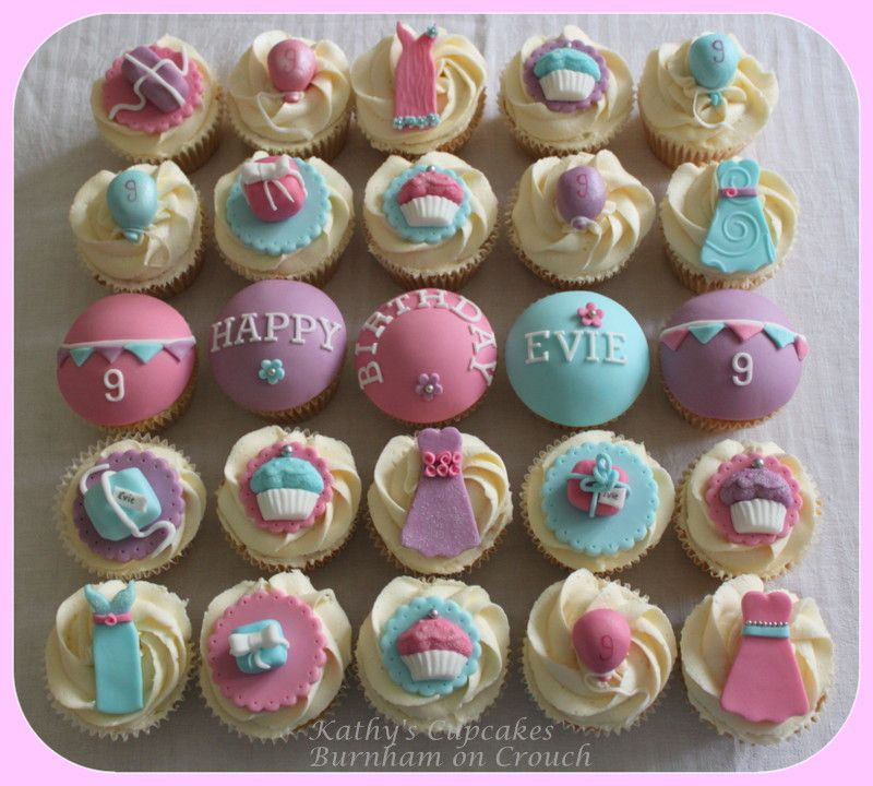 Birthday Party Ideas For 9 Yr Old Girl
 Party themed cupcakes for a 9 year old girl s birthday So