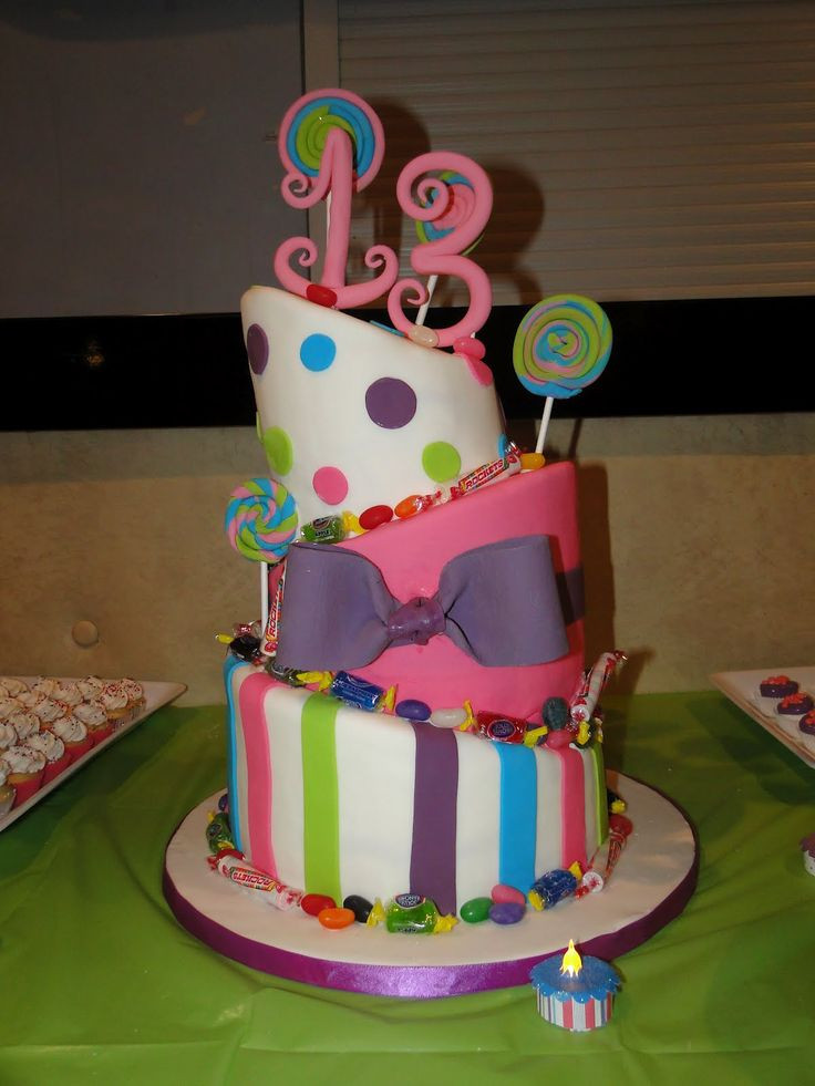 Birthday Party Ideas For A 13 Year Old Girl
 1000 images about Cakes for a 13 year old girls birthday