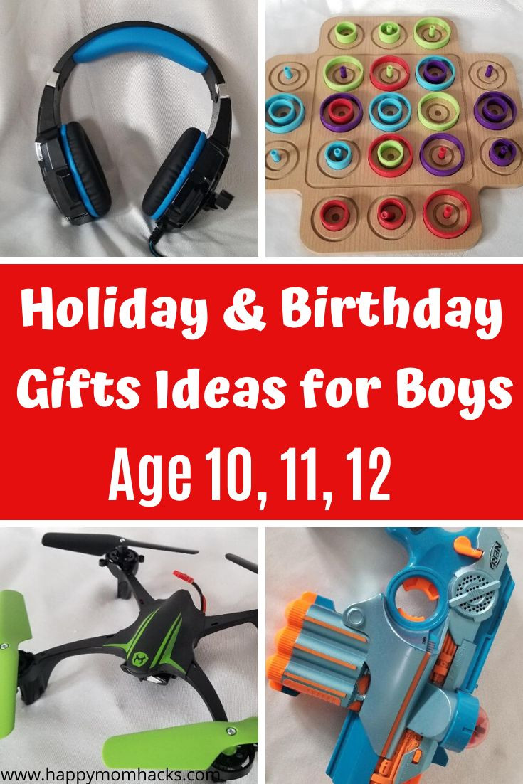 Birthday Party Ideas For Boys Age 10
 20 Cool Gifts Ideas for Boys Age 10 11 & 12