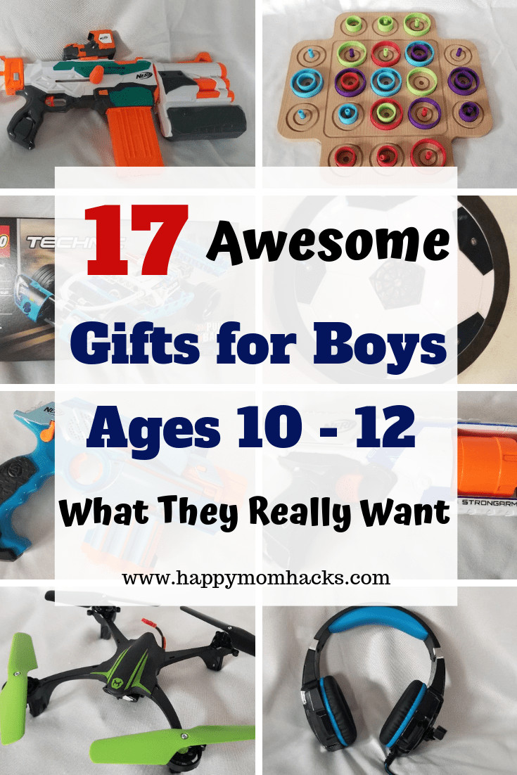 Birthday Party Ideas For Boys Age 10
 20 Cool Gifts Ideas for Boys Age 10 11 & 12