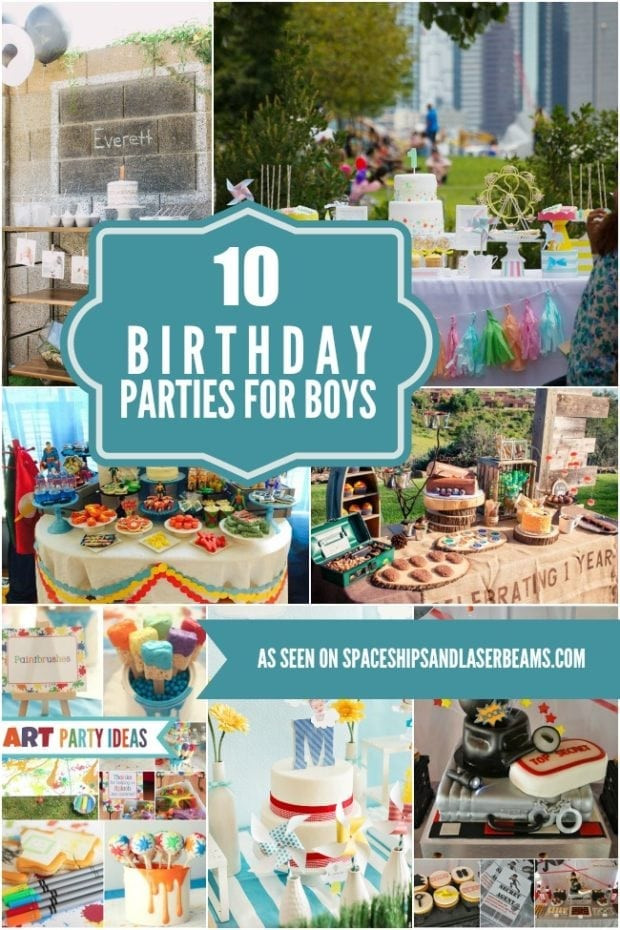 Birthday Party Ideas For Boys Age 10
 10 Birthday Party Ideas Perfect for Boys