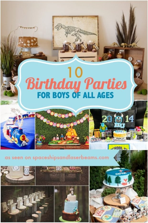 Birthday Party Ideas For Boys Age 10
 10 Birthday Parties for Boys of All Ages