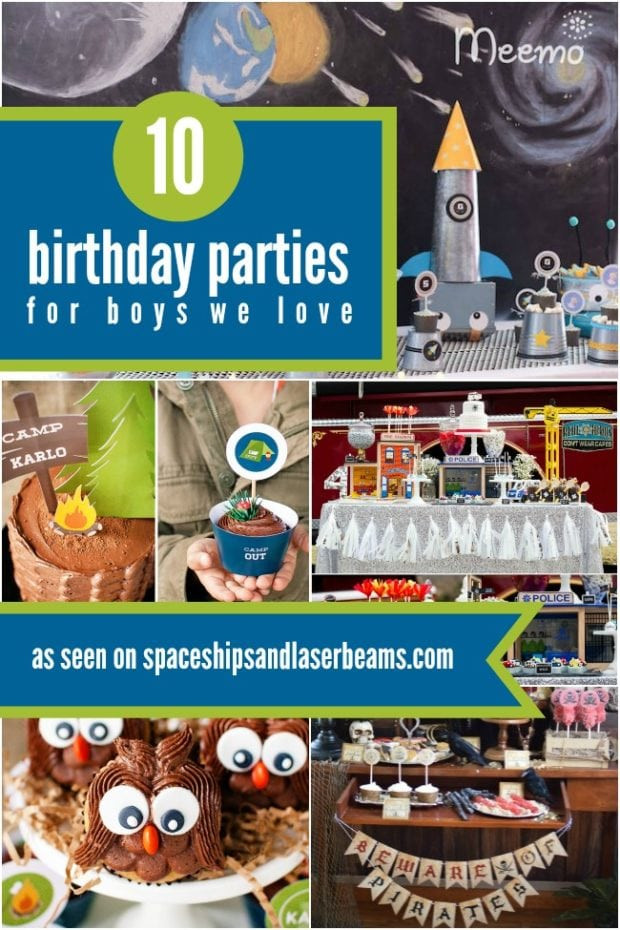 Birthday Party Ideas For Boys Age 10
 10 Birthday Parties for Boys We Love