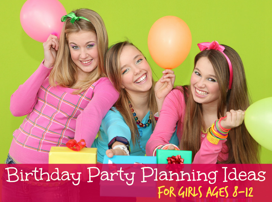 Birthday Party Ideas For Girls Age 12
 Birthday Party Ideas for Girls – Ages 8 to 12 – AA Gifts