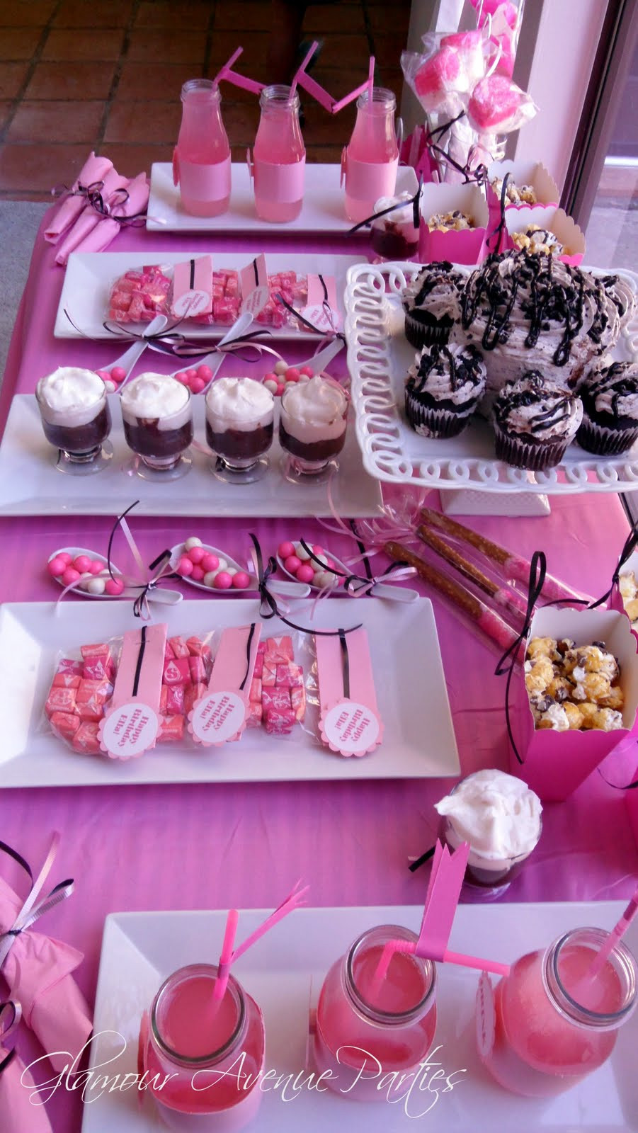 Birthday Party Ideas For Girls Age 12
 Glamour Avenue Parties the Blog Glamorous Barbie