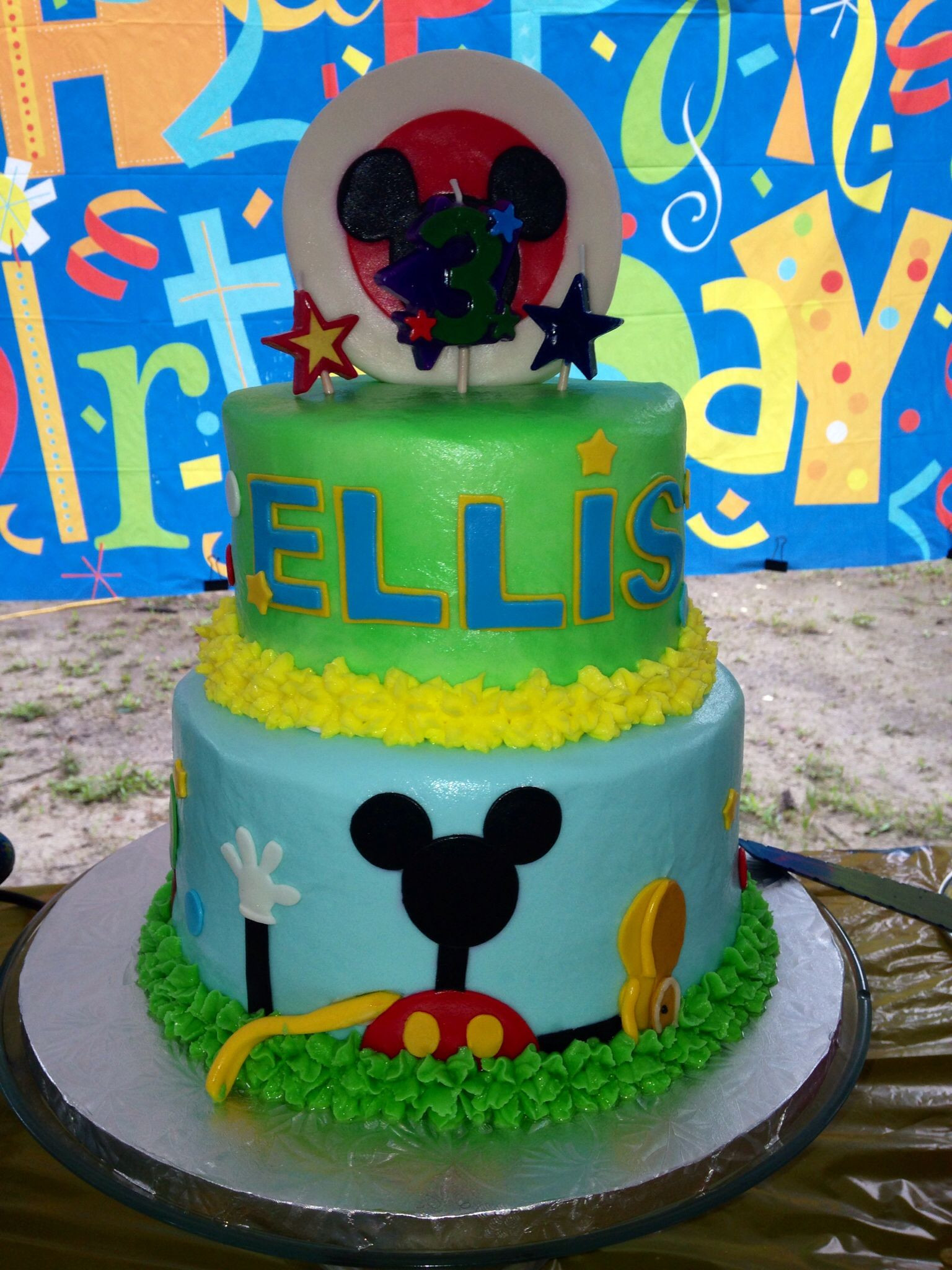 Birthday Party Ideas In Myrtle Beach Sc
 Mickey Mouse Clubhouse themed cake by Kristi Rimar