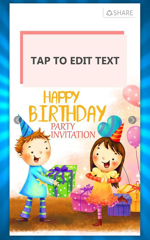 Birthday Party Invitation Maker
 Birthday Invitation Card Maker APK Download Free